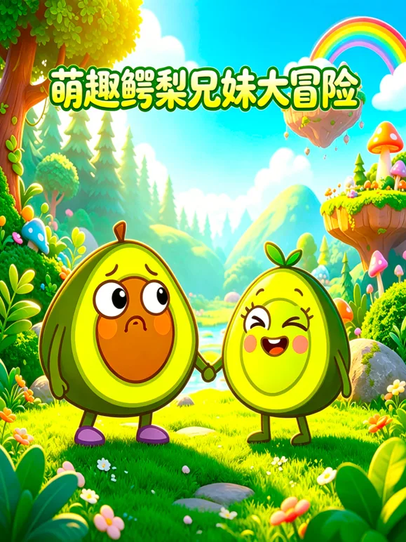 萌趣鳄梨兄妹大冒险